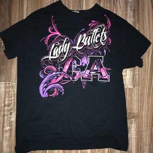 Lady bullets T-shirt